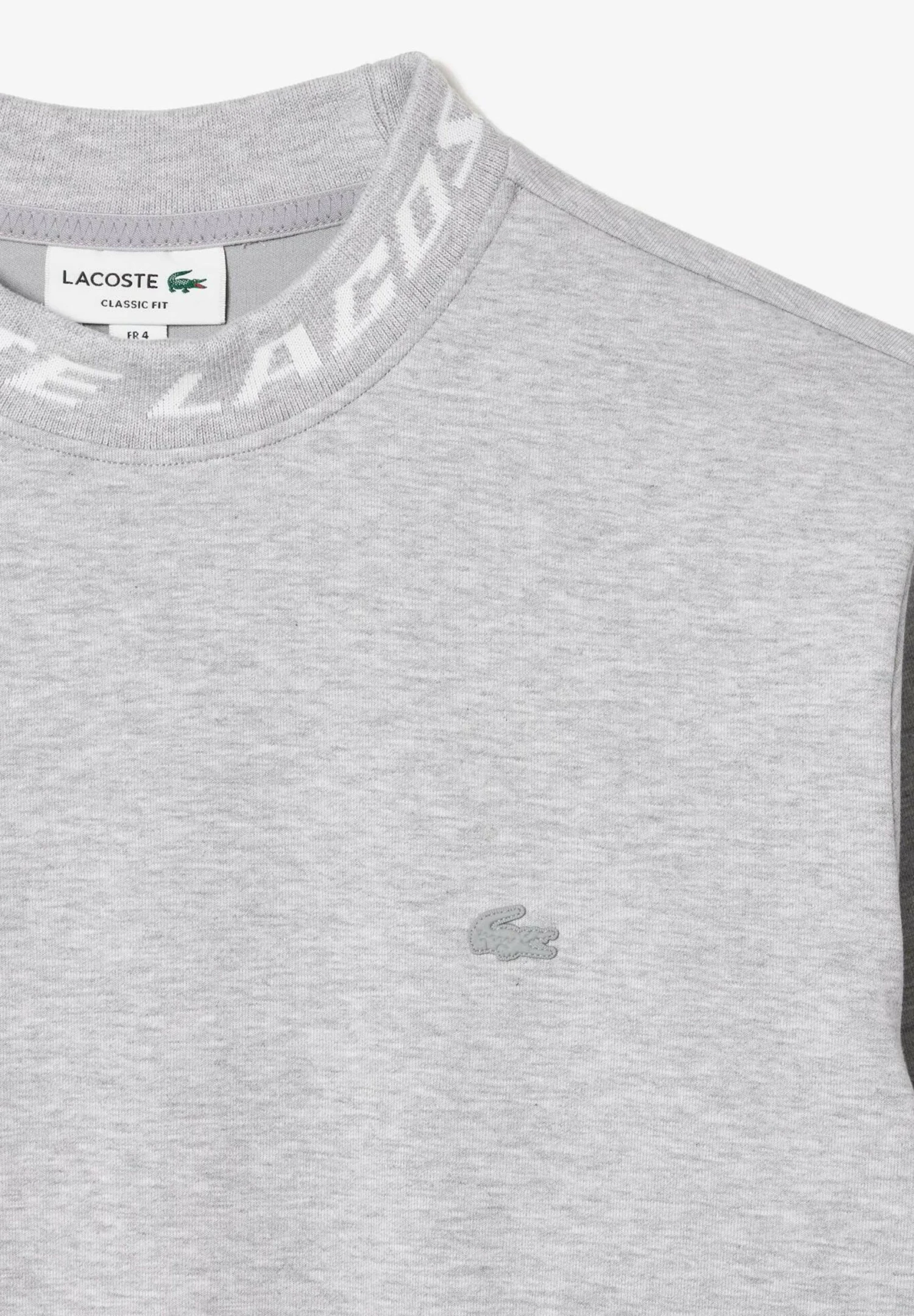 Lacoste Sweater - Gris Chine Cca 6 Lacoste Sweater - Gris Chine Cca - Afbeelding 6