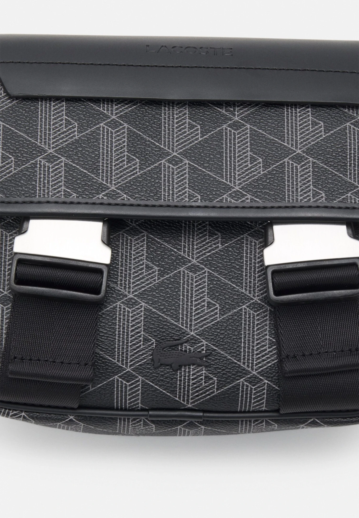 Lacoste The Blend - Schoudertas - Noir Gris 4 Lacoste The Blend - Schoudertas - Noir Gris - Afbeelding 4