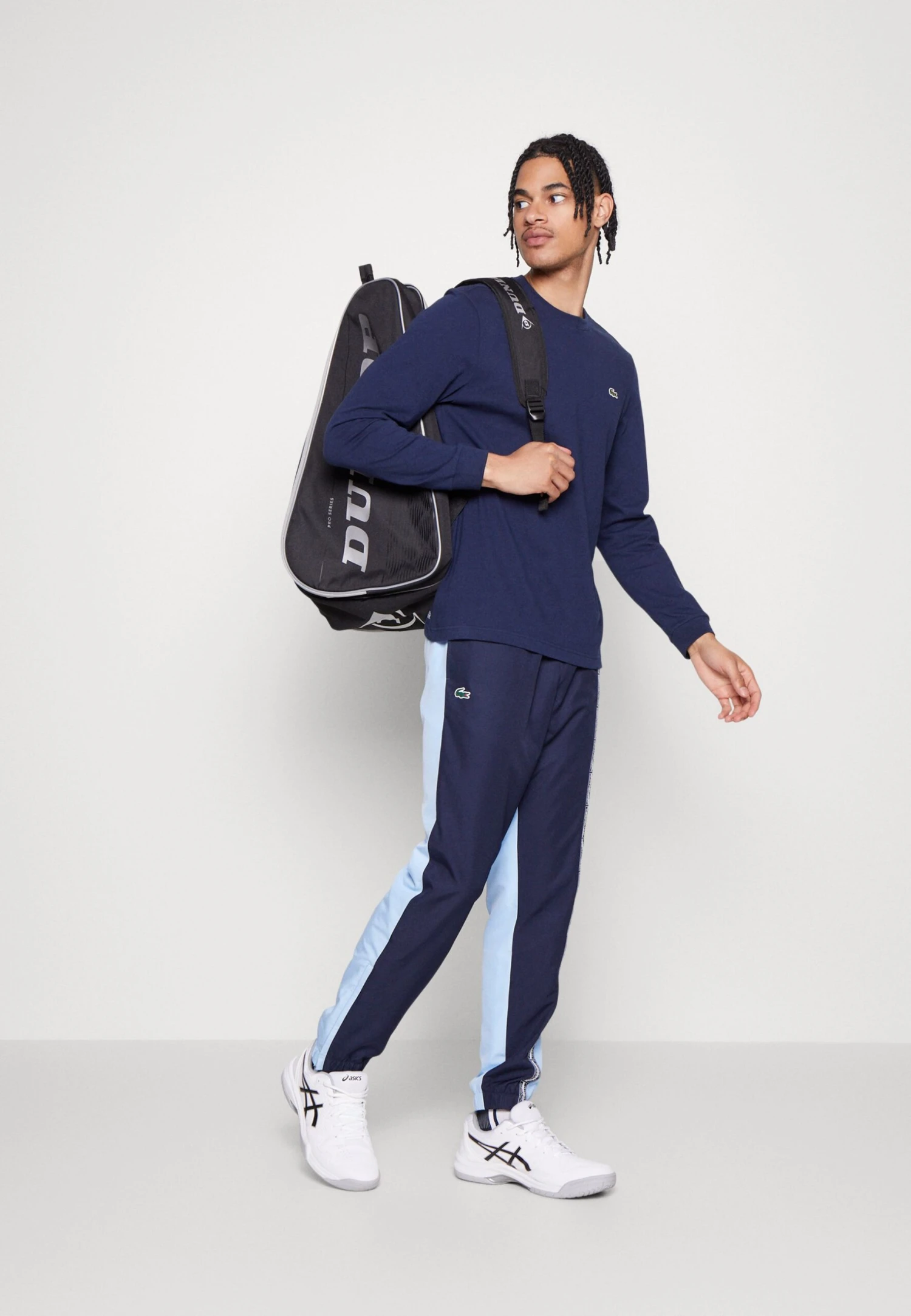 Lacoste Sport Classic - Longsleeve - Navy Blue 2 Lacoste Sport Classic - Longsleeve - Navy Blue - Afbeelding 2