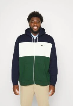 Lacoste Plus- Sweater Met Rits - Marine/Farine/Vert -Lacoste e9460ce9ccb04a3ca16df29d60ec821b