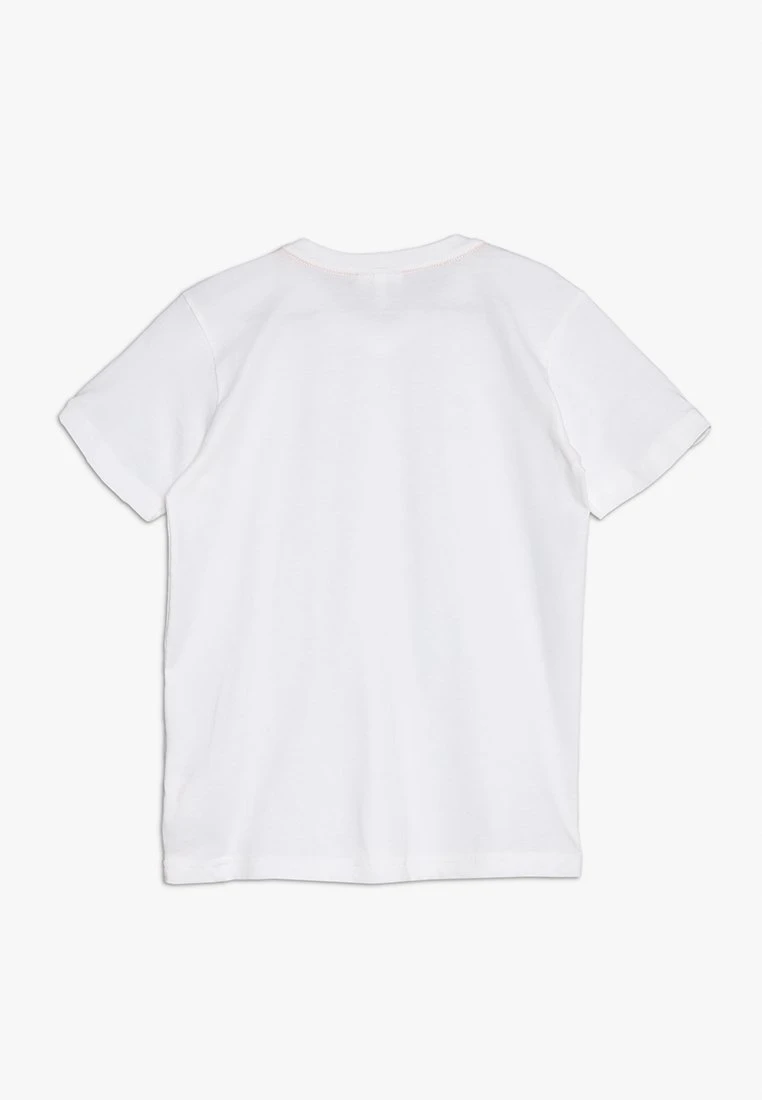 Lacoste Boy V-Neck Tee - T-Shirt Basic - Blanc 2 Lacoste Boy V-Neck Tee - T-Shirt Basic - Blanc - Afbeelding 2