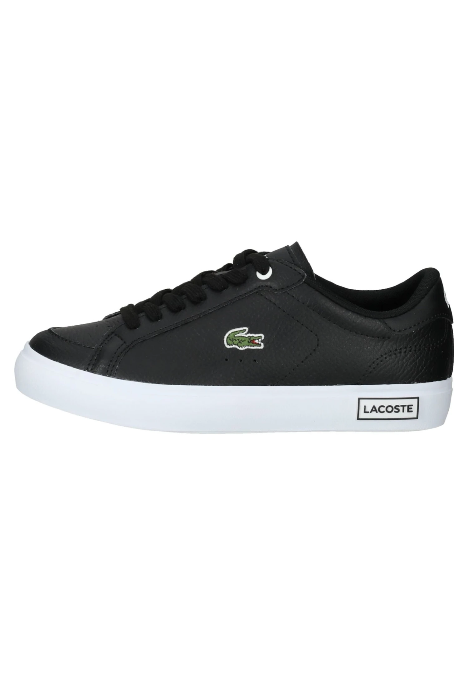 Lacoste Powercourt - Sneakers Laag - Blk/Wht 2 Lacoste Powercourt - Sneakers Laag - Blk/Wht - Afbeelding 2