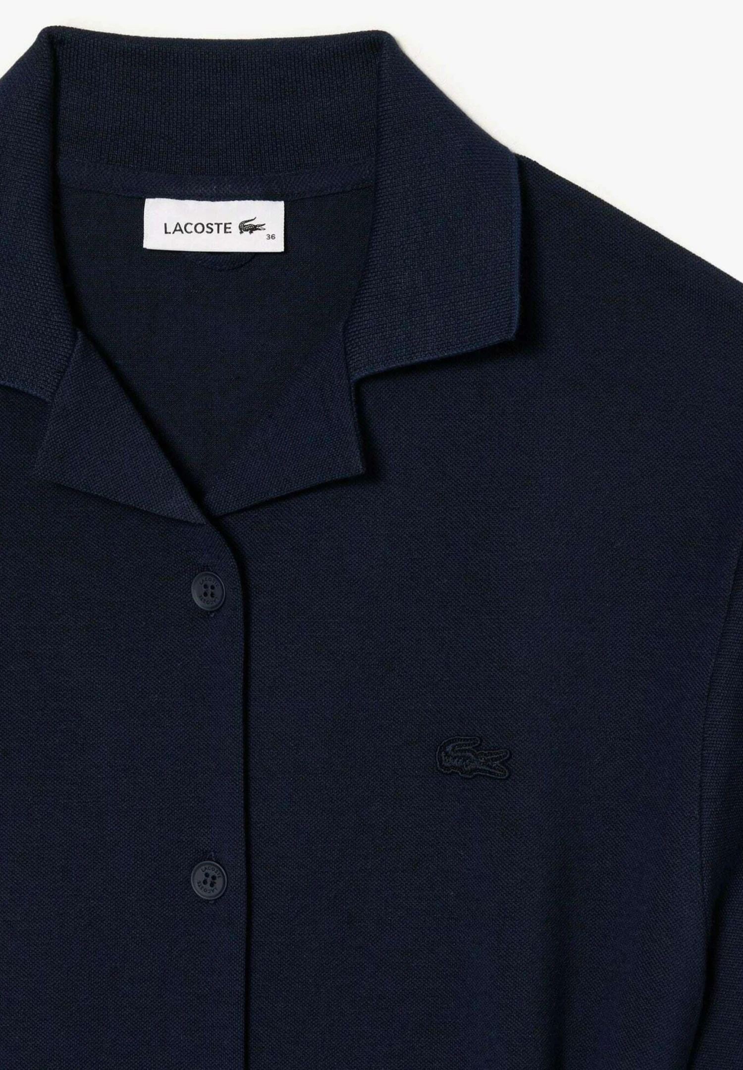 Lacoste Blousejurk - Bleu Marine 2 Lacoste Blousejurk - Bleu Marine - Afbeelding 2