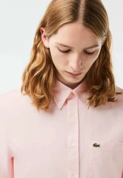 Lacoste Overhemd - Blanc Rose Pale 9 Lacoste Overhemd - Blanc Rose Pale -Lacoste edd9fcdcfb284e4392f1371b0eb94480