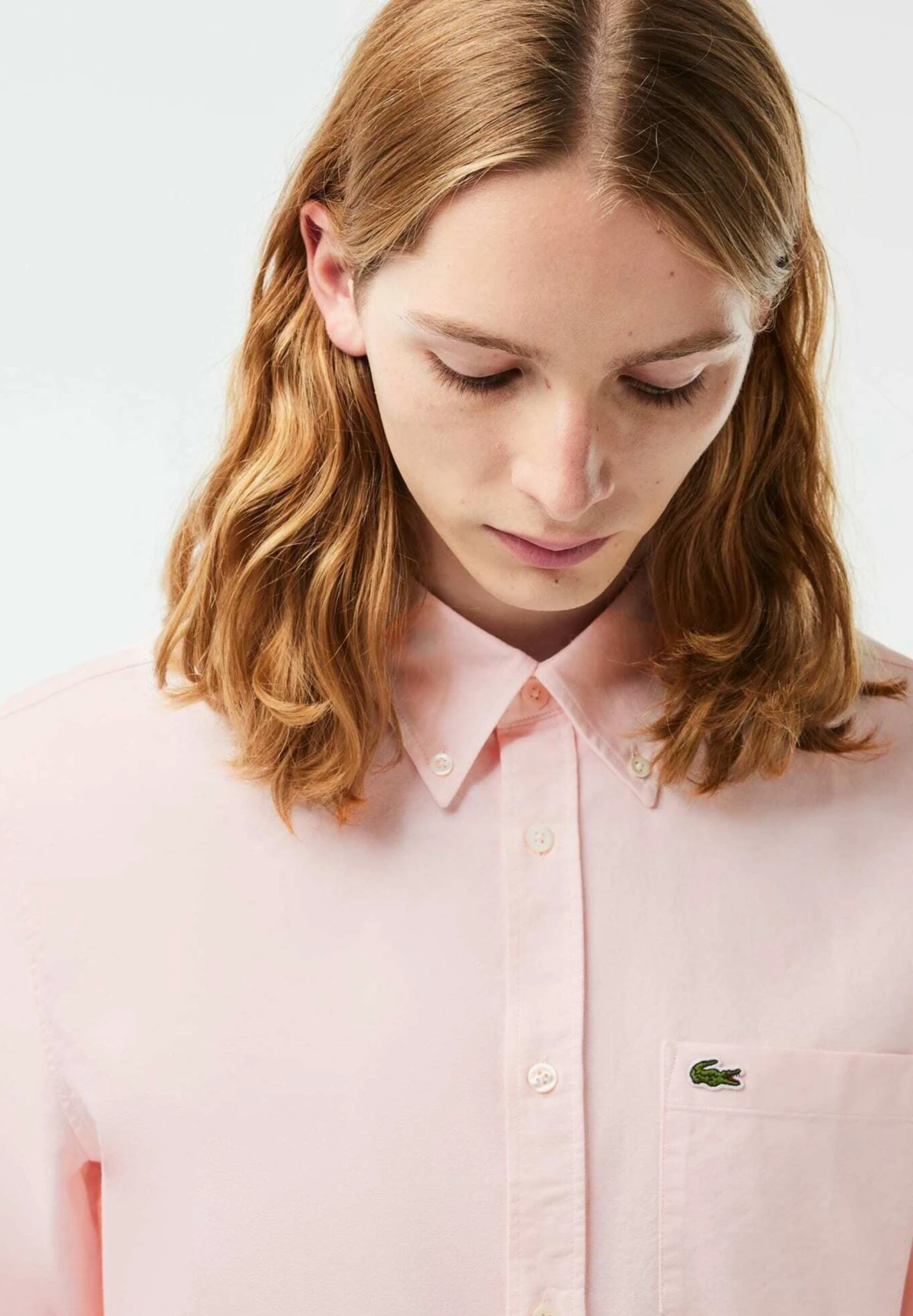 Lacoste Overhemd - Blanc Rose Pale 4 Lacoste Overhemd - Blanc Rose Pale - Afbeelding 4