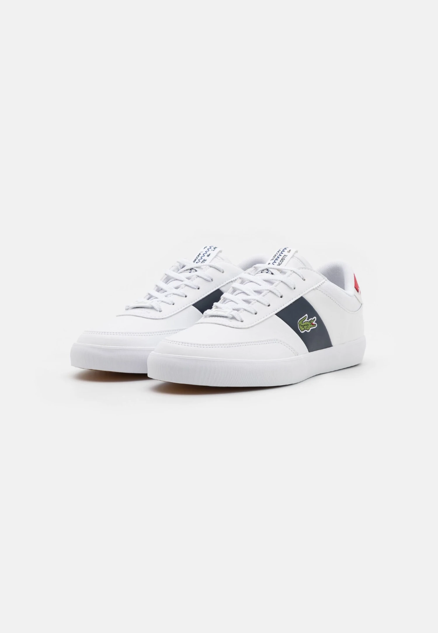 Lacoste Court-Master- Sneakers Laag - White/Navy/Red 2 Lacoste Court-Master- Sneakers Laag - White/Navy/Red - Afbeelding 2