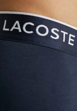 Lacoste 3 Pack - Onderbroeken - Parma Navy Blue Silver Chine -Lacoste ef2a7c38b34743d691602944a8c4abc1
