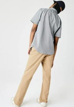 Lacoste Overhemd - Blanc/Bleu Marine -Lacoste ef4dad0cd6cb465d9be105842a3a255a