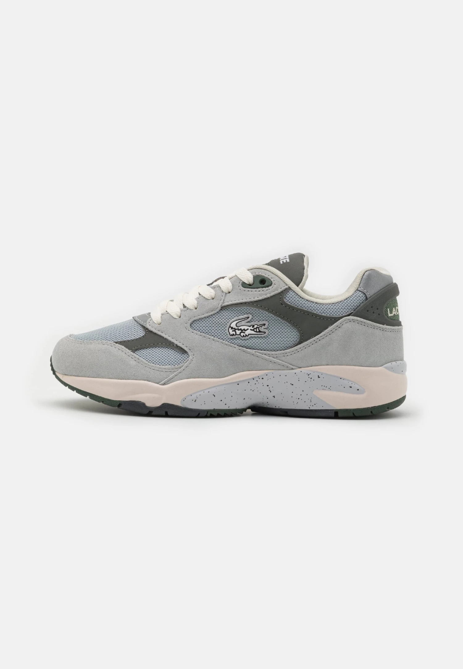 Lacoste Storm - Sneakers Laag - Light Grey/Dark Grey 1 Lacoste Storm - Sneakers Laag - Light Grey/Dark Grey