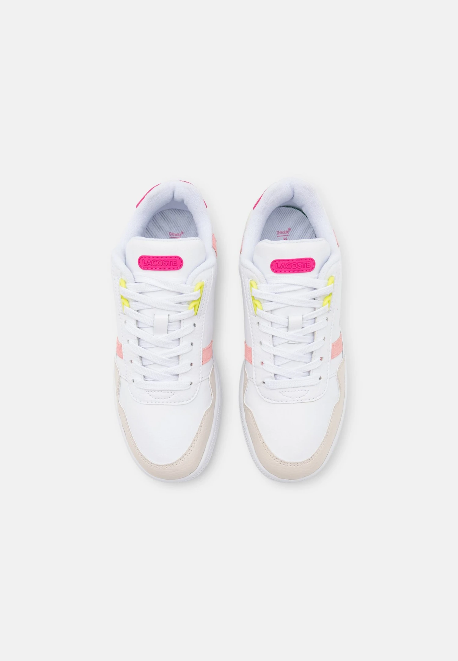 Lacoste T-Clip- Sneakers Laag - White/Pink 6 Lacoste T-Clip- Sneakers Laag - White/Pink - Afbeelding 6
