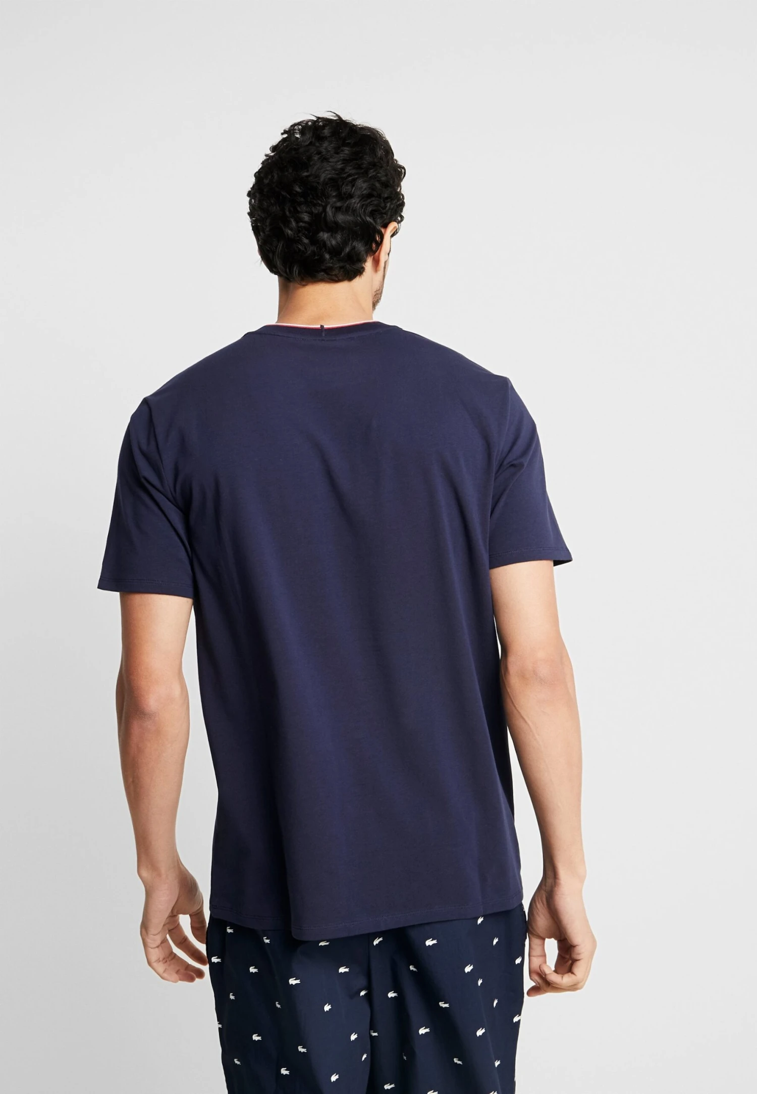 Lacoste Pyjamashirt - Navy Blue 3 Lacoste Pyjamashirt - Navy Blue - Afbeelding 3