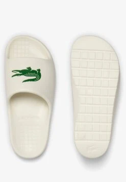 Lacoste Serve Slide 1 Cma - Badslippers - Off Wht/Dk Grn 6 Lacoste Serve Slide 1 Cma - Badslippers - Off Wht/Dk Grn -Lacoste f1a34e4b57e84d6dadc497d2ba228111