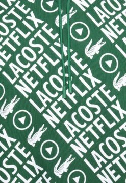Lacoste X Netflix - Hoodie - Green/White 10 Lacoste X Netflix - Hoodie - Green/White -Lacoste f383e71423d3406da0d84207d788c967