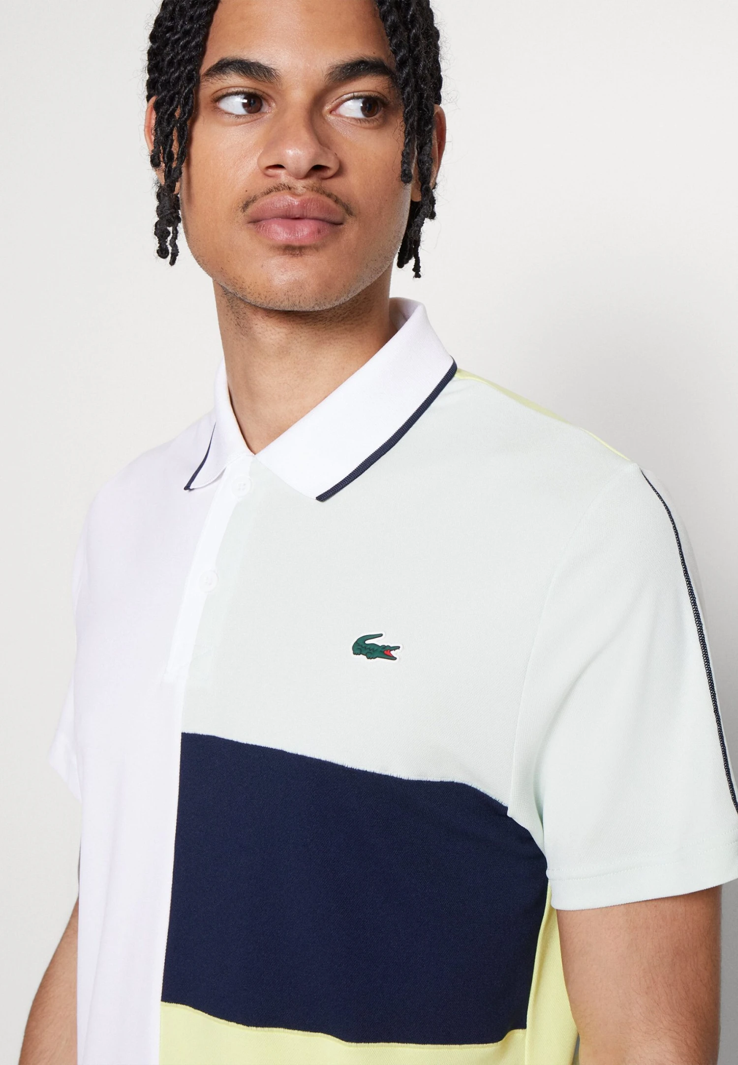 Lacoste Sport Tennis Tour - Poloshirt - White/Arielle Green Limeira/Navy Blue 6 Lacoste Sport Tennis Tour - Poloshirt - White/Arielle Green Limeira/Navy Blue - Afbeelding 6