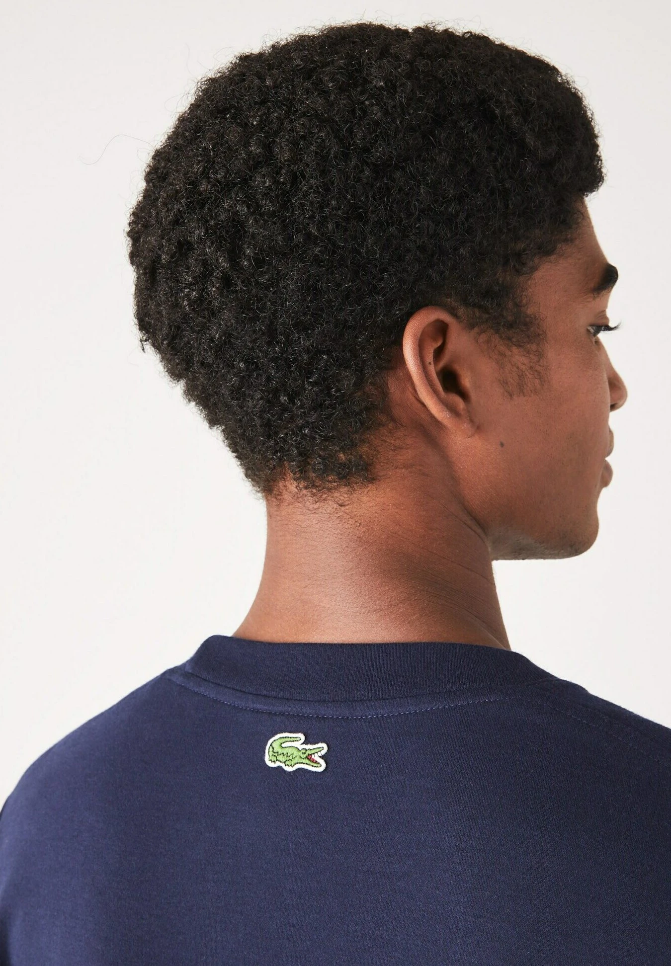 Lacoste T-Shirt Print - Bleu Marine 4 Lacoste T-Shirt Print - Bleu Marine - Afbeelding 4