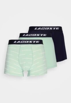 Lacoste 3 Pack - Onderbroeken - Pastille Mint/Navy Blue -Lacoste f50da919cedc40cc8f777dbcce818864