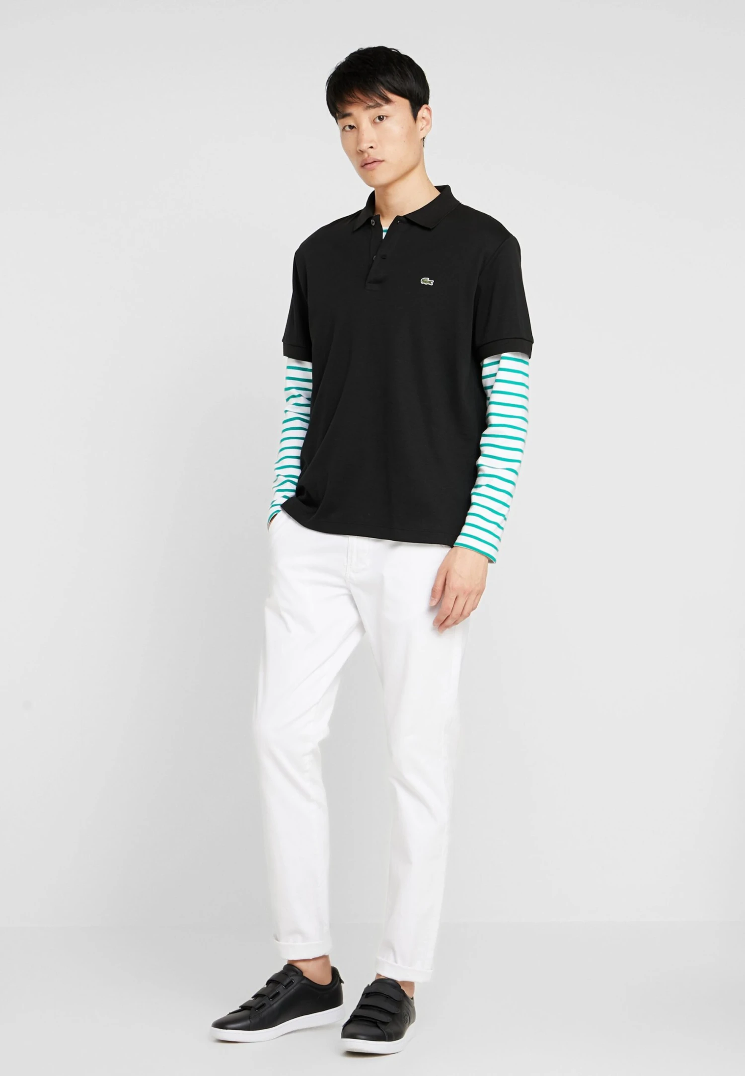 Lacoste Unisex - Poloshirt - Black 2 Lacoste Unisex - Poloshirt - Black - Afbeelding 2