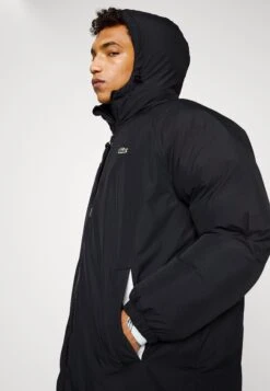 Lacoste Winterjas - Black -Lacoste f659bb9d853646a59ea726b04e654616