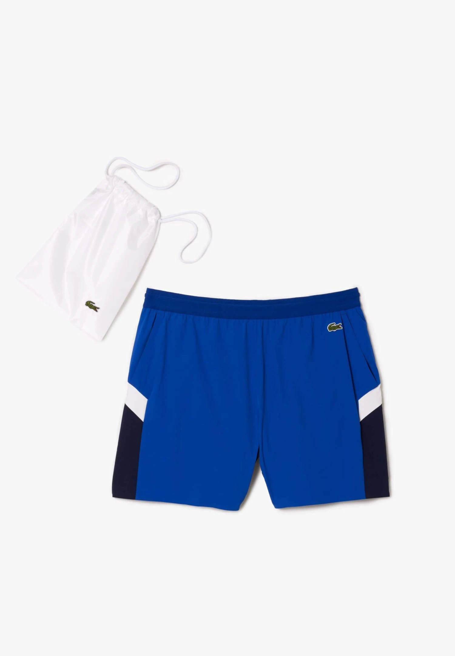 Lacoste Zwemshorts - Bleu Bleu Marine Blanc 2 Lacoste Zwemshorts - Bleu Bleu Marine Blanc - Afbeelding 2