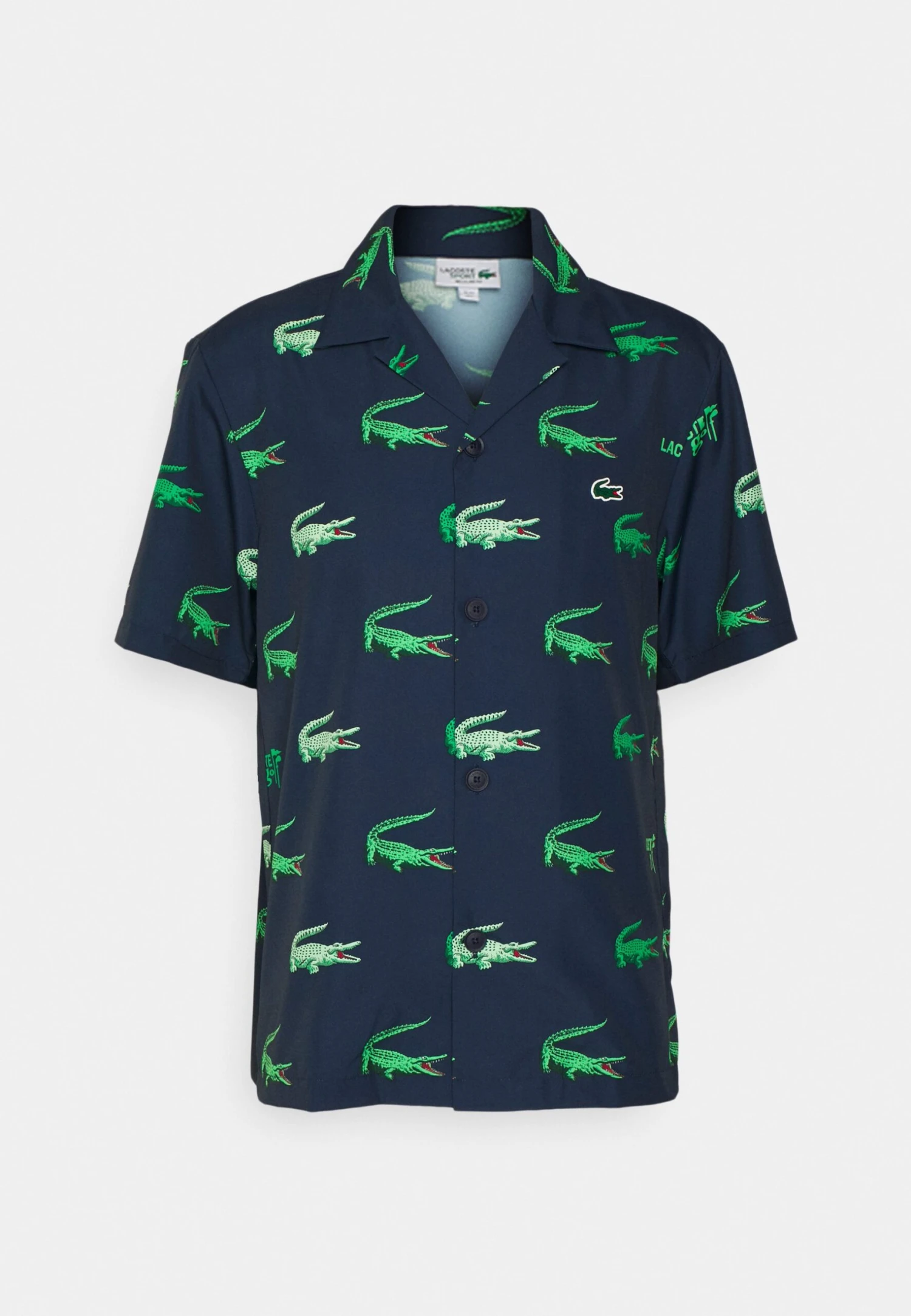 Lacoste Sport Golf Print - Overhemd - Navy Blue 4 Lacoste Sport Golf Print - Overhemd - Navy Blue - Afbeelding 4