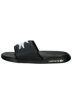 Lacoste Badslippers - Blk Wht