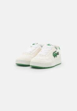 Lacoste Ace Clip- Sneakers Laag - White/Green -Lacoste f9ef4c38e9d44df9b5a8ea96f574546c