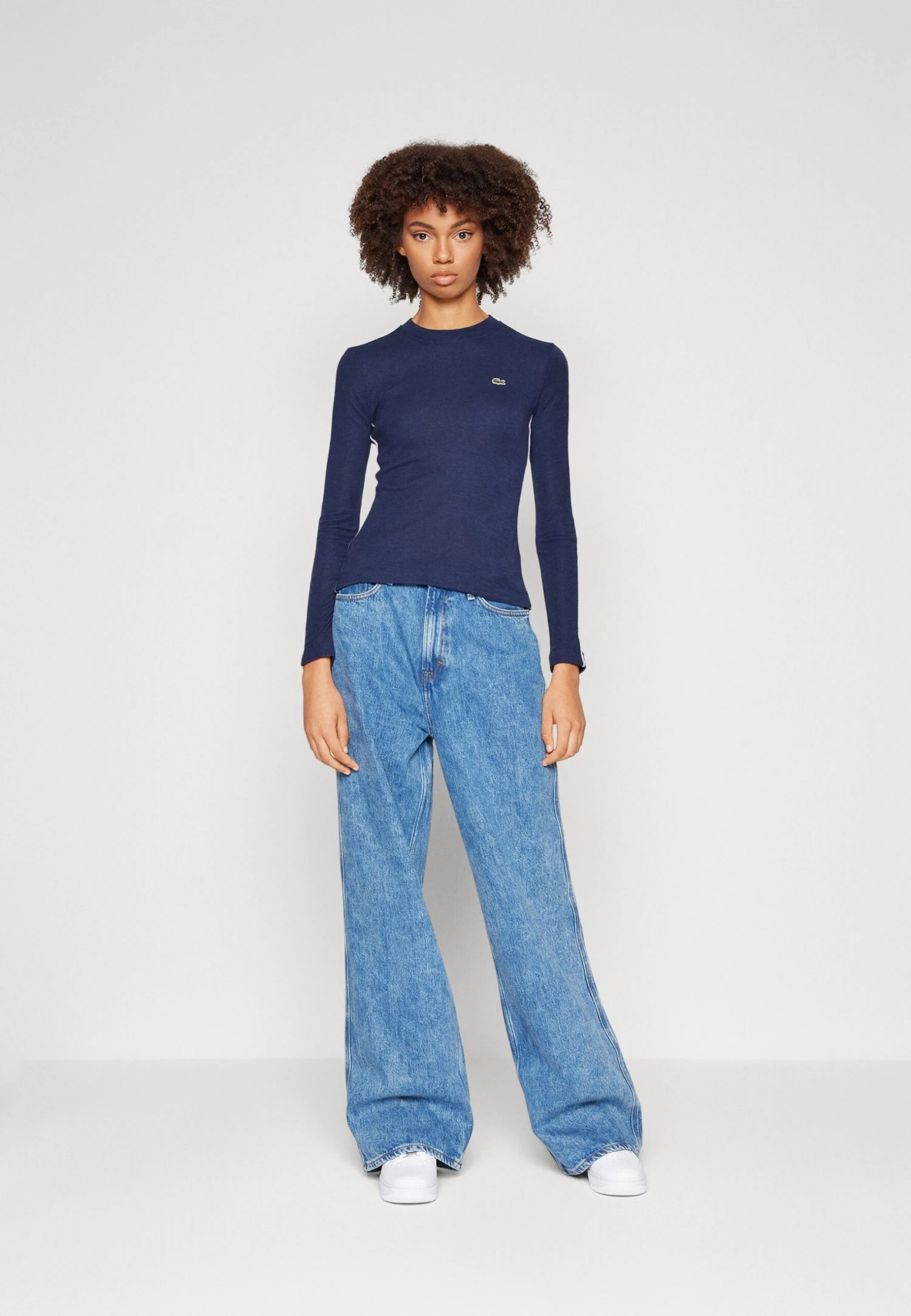 Lacoste Longsleeve - Navy Blue 5 Lacoste Longsleeve - Navy Blue - Afbeelding 5