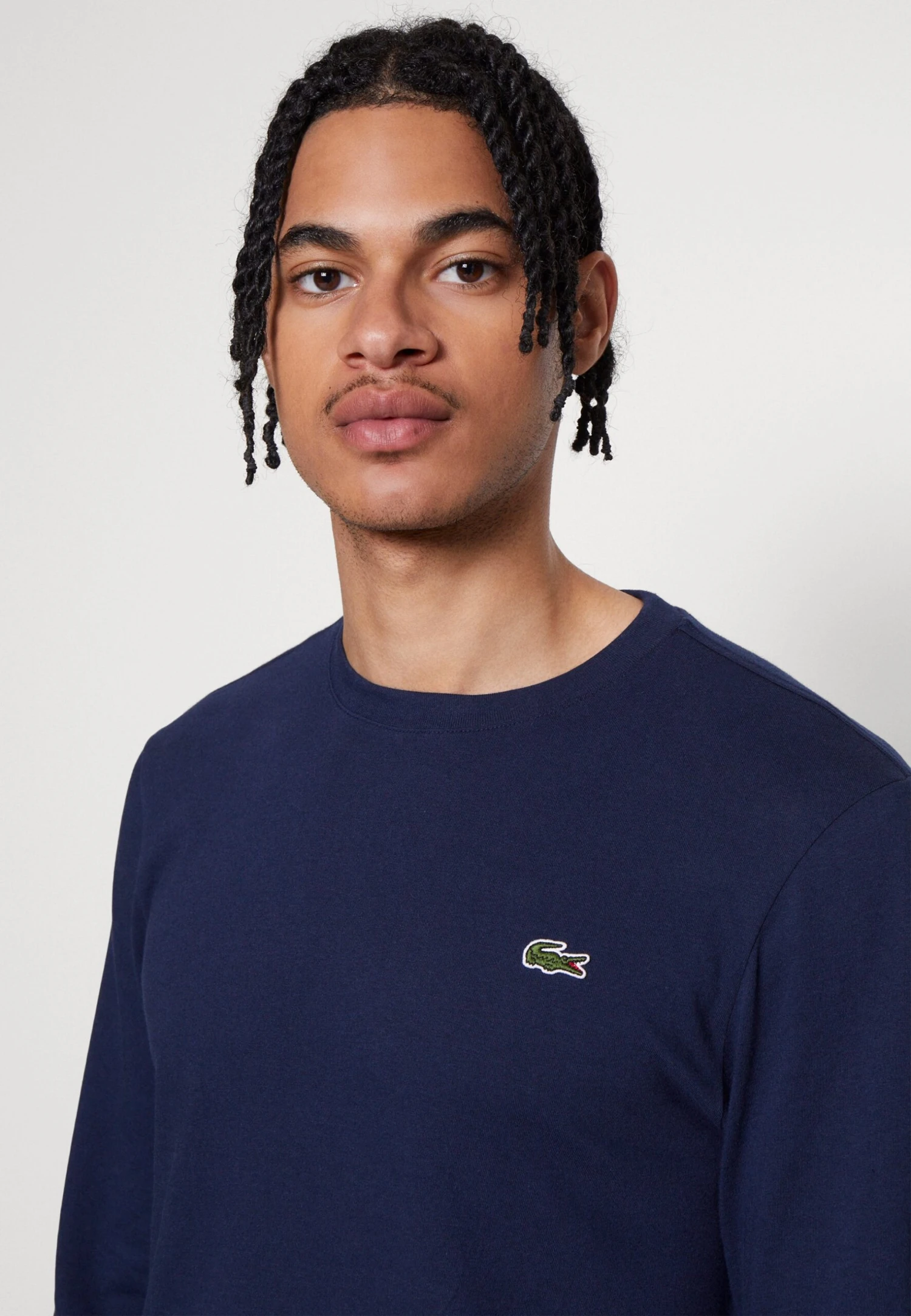 Lacoste Sport Classic - Longsleeve - Navy Blue 4 Lacoste Sport Classic - Longsleeve - Navy Blue - Afbeelding 4