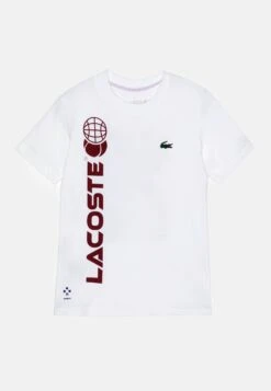 Lacoste Sport Unisex - T-Shirt Print - White