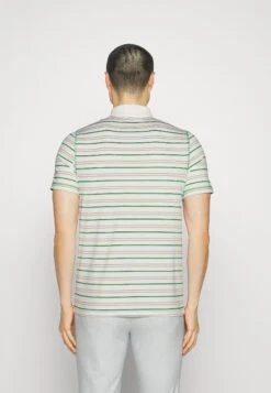 Lacoste Sport Golf Stripe - Poloshirt - Flour/Lion/Navy Blue/Tarragon -Lacoste fd003347987b4c82a1ac328200882fd1