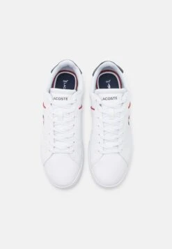 Lacoste Europa Pro Tri 123 - Sneakers Laag - White/Navy/Red -Lacoste fd80b58ce3914e488ccd2623c4c7c309