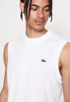 Lacoste Sport Tank Active - Top - White -Lacoste ff044b2fe6c4456a9e60a08ea5fbda99
